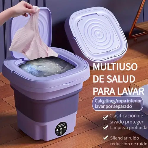 MiniWash™  Lavadora Portátil Celeste